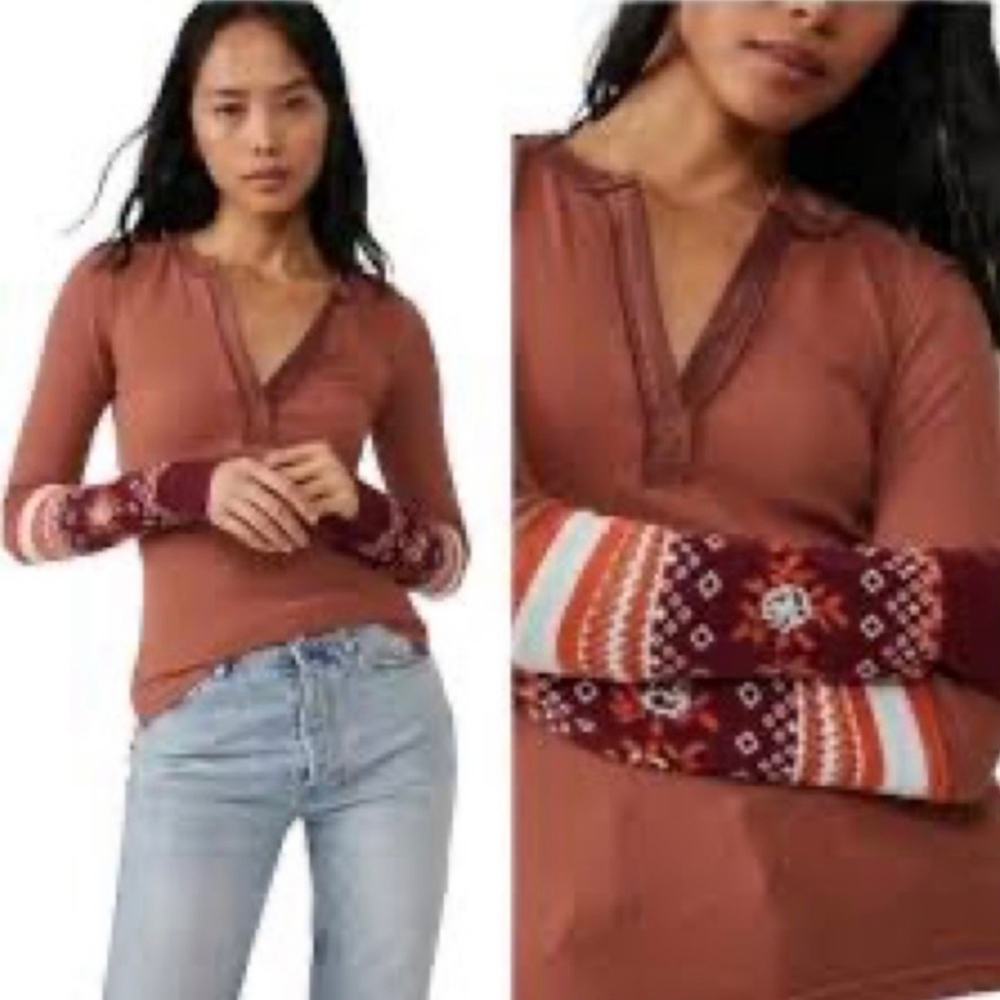 Free People Mikah Layering Cuff Autumn Combo